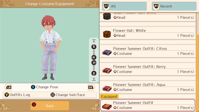 Frontier Summer Clothes Set screenshot 1