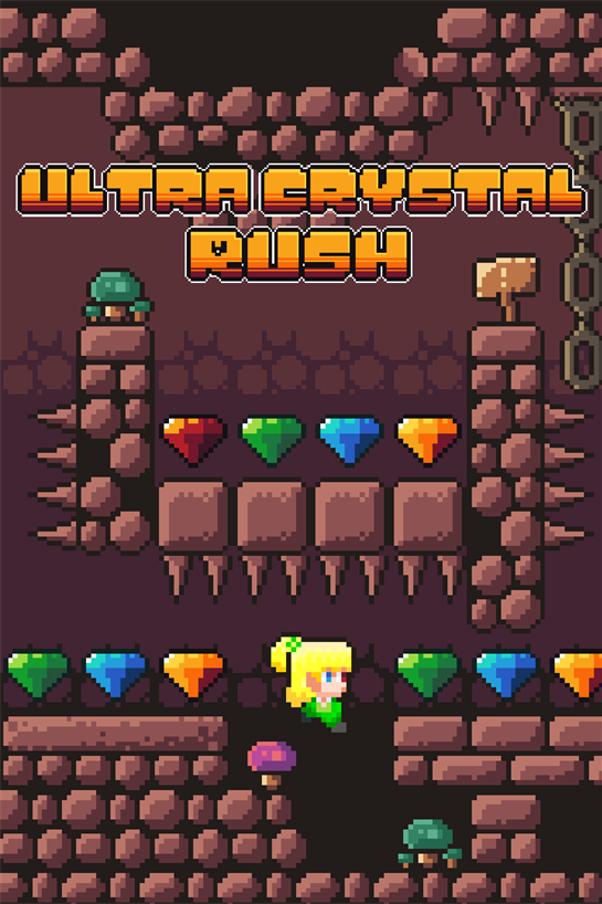 Box shot of Ultra Crystal Rush (Xbox One)