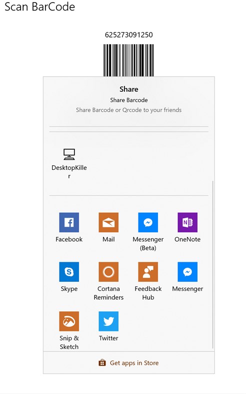 #4. General and Scan Barcode (Windows) By: thaihuydang