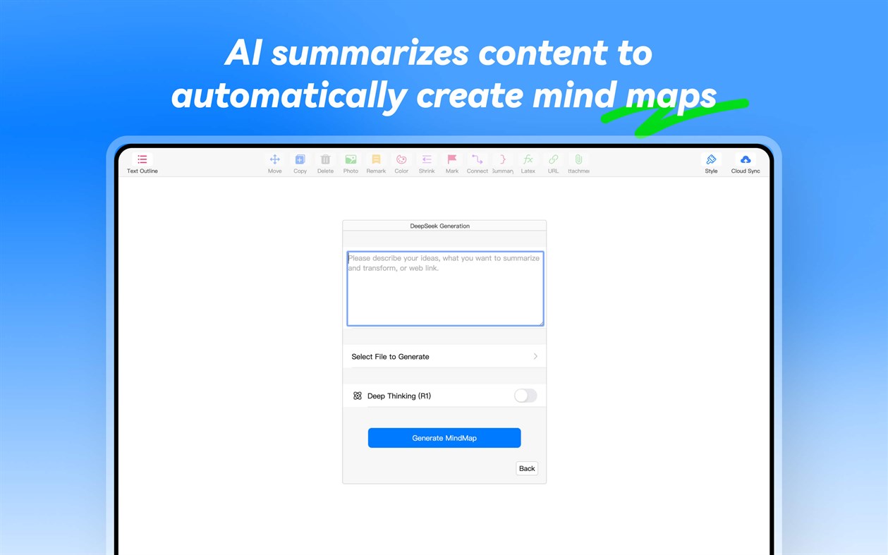 #2. MindLine Mind Map (Windows) 来自: Zhanhui Chen