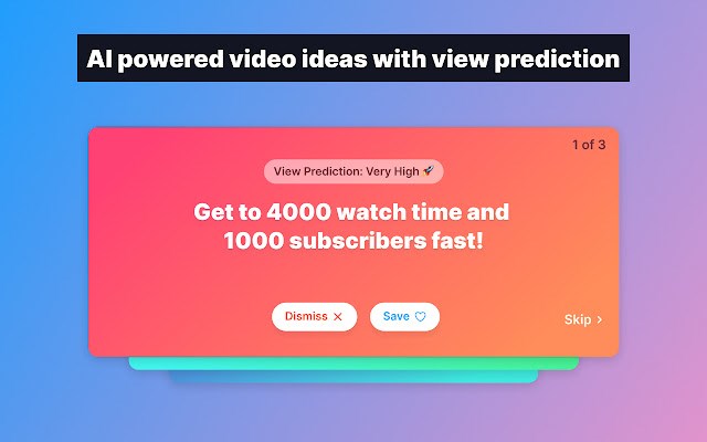 vidIQ Vision for YouTube