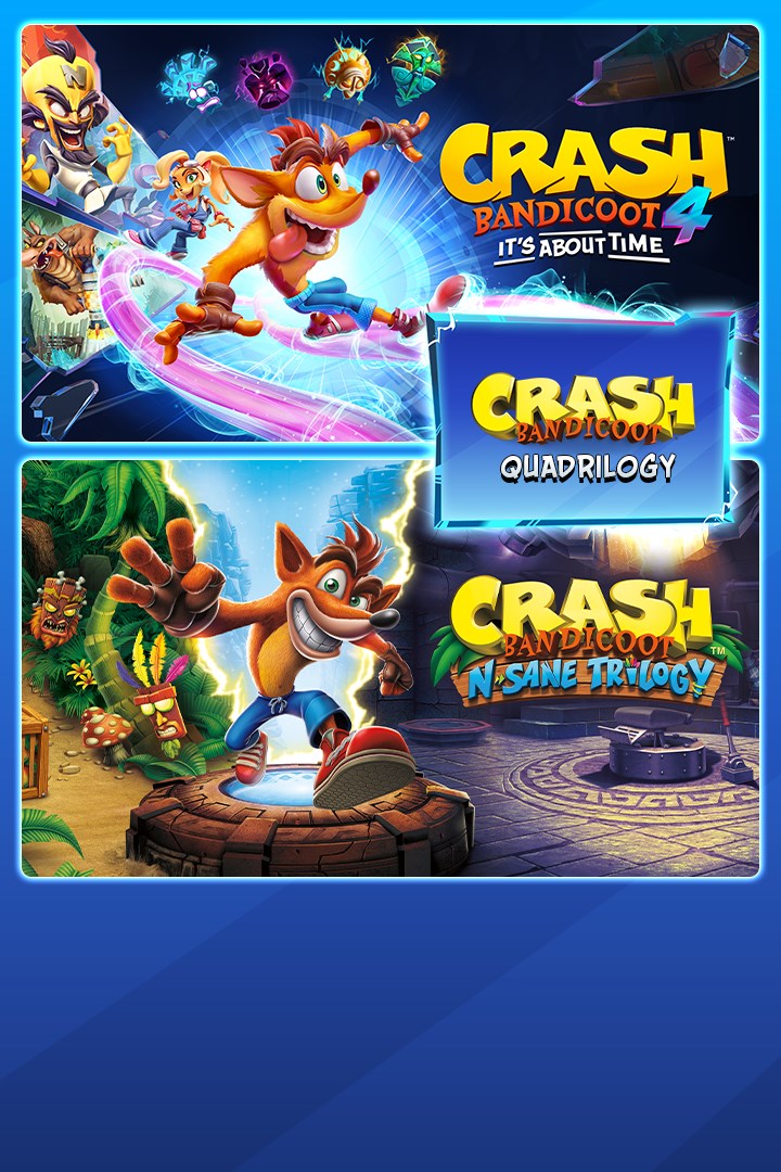 Crash Bandicoot™ - Quadrilogy Paketi Xbox – Purchase for Your Account