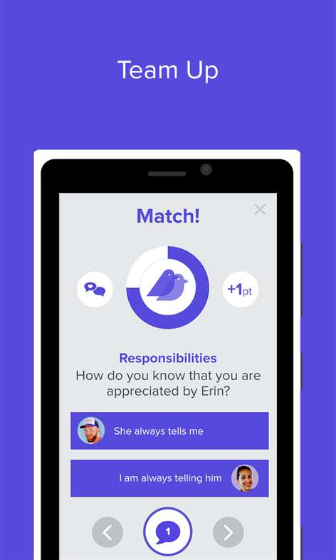 Screenshot: Trigger surprising (mis)matches!
