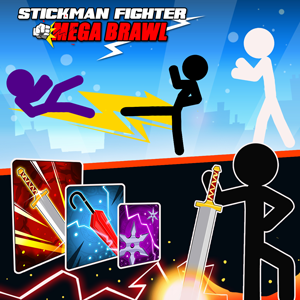 Download Stickman Fighter : Mega Brawl android on PC