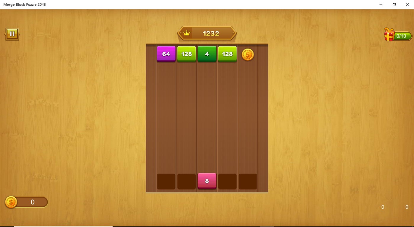 #3. Merge Block Puzzle 2048 (Windows) By: LiHe