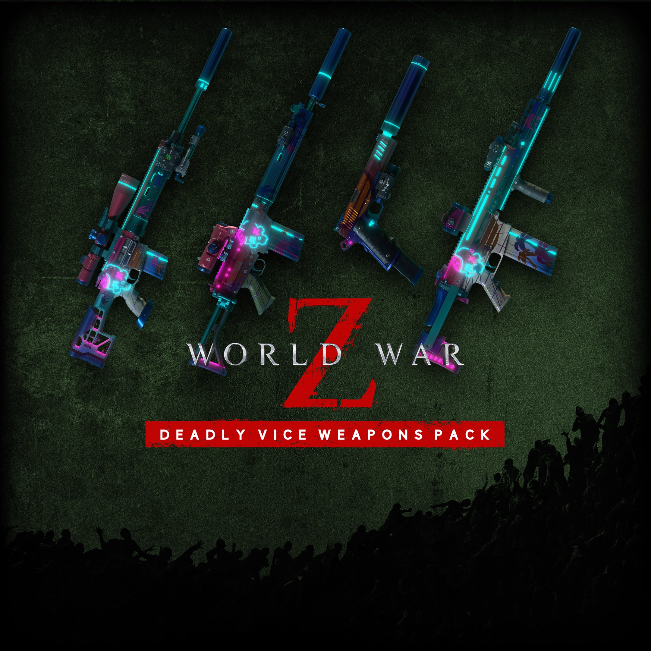 World War Z - Deadly Vice Weapons Skin Pack