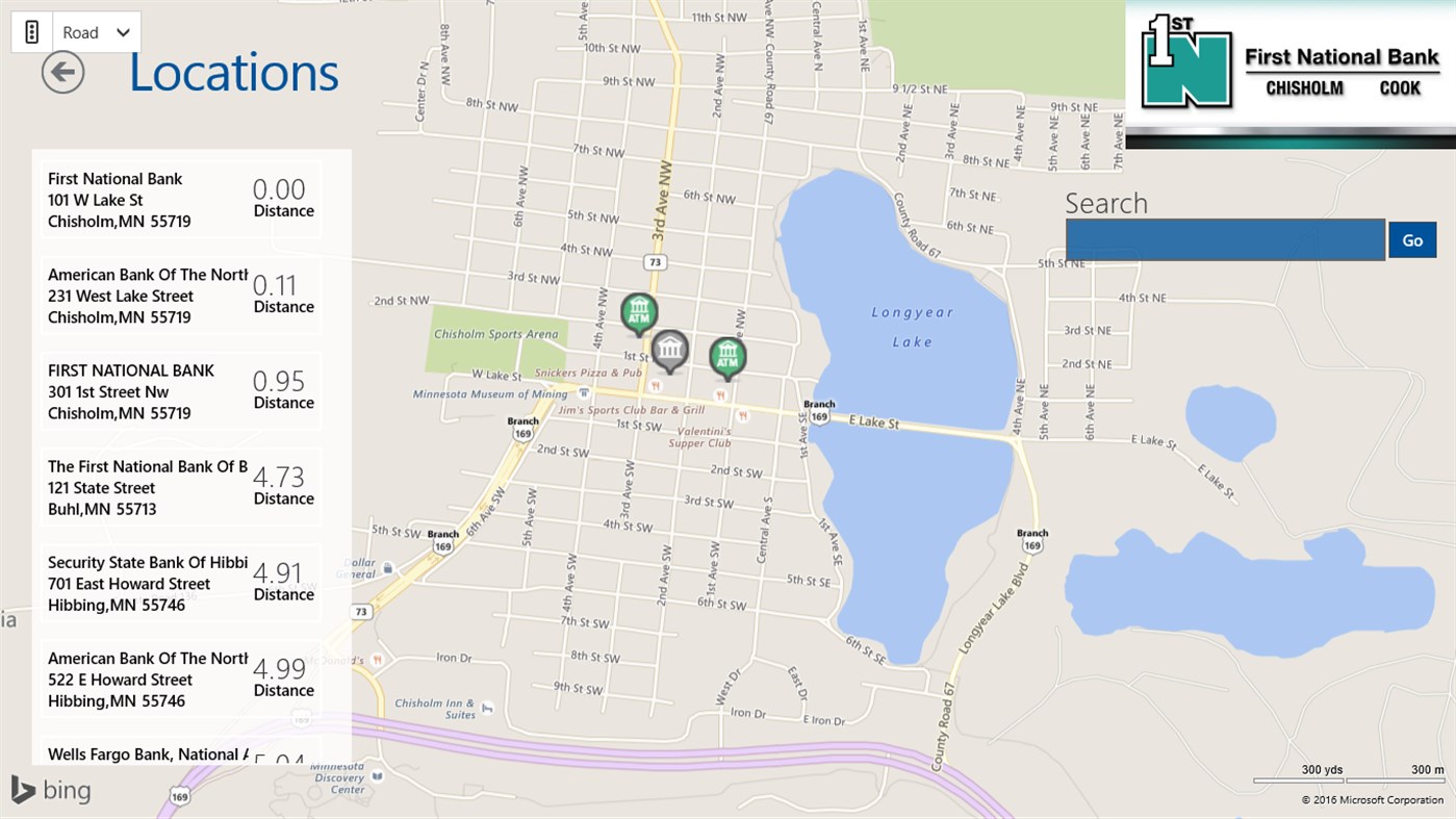 #2. FNB Chisholm (Windows) 由: First National Bank