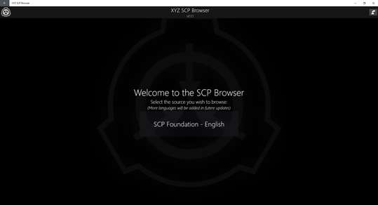 XYZ SCP Browser screenshot 1