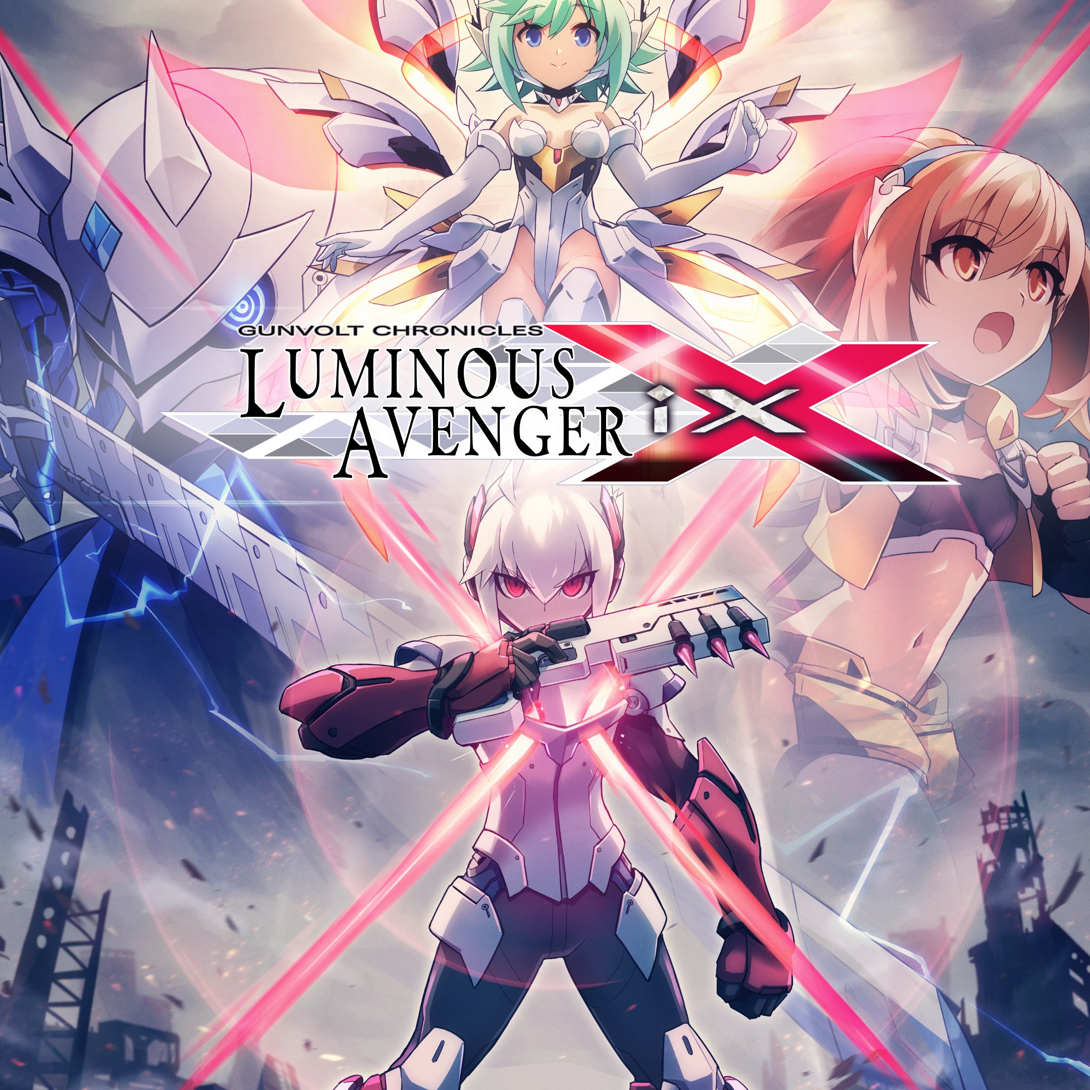 Gal guardians demon purge. Gunvolt Chronicles: Luminous Avenger IX. Игра Gunvolt Chronicles: Luminous Avenger IX - всё об игре кг-портал. Luminous Avenger PC.