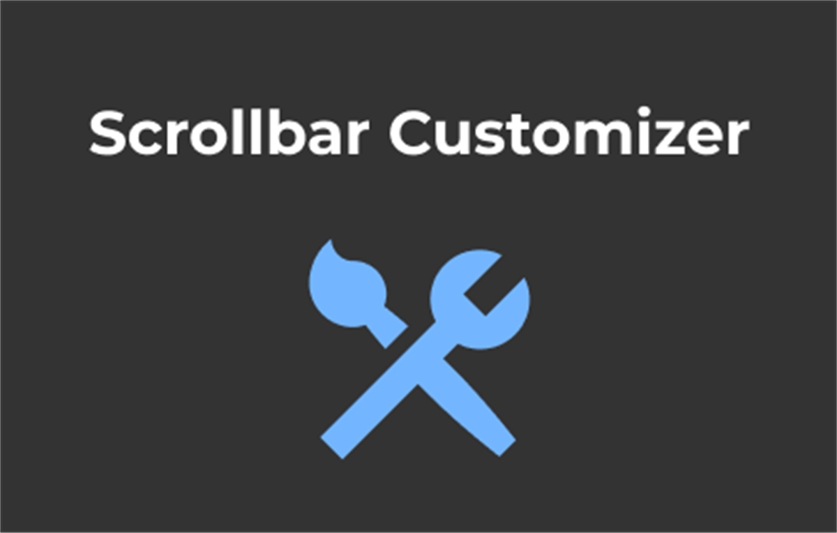 Scrollbar Customizer – Personalize Your Browser Scrollbar Style