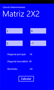 Calcula Determinante screenshot 2