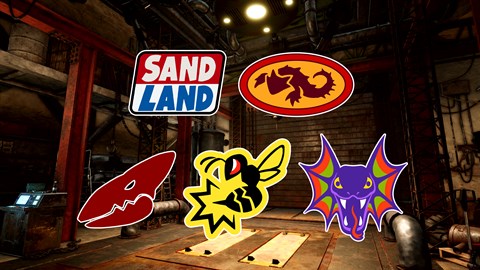 SAND LAND 에너미 데칼 세트