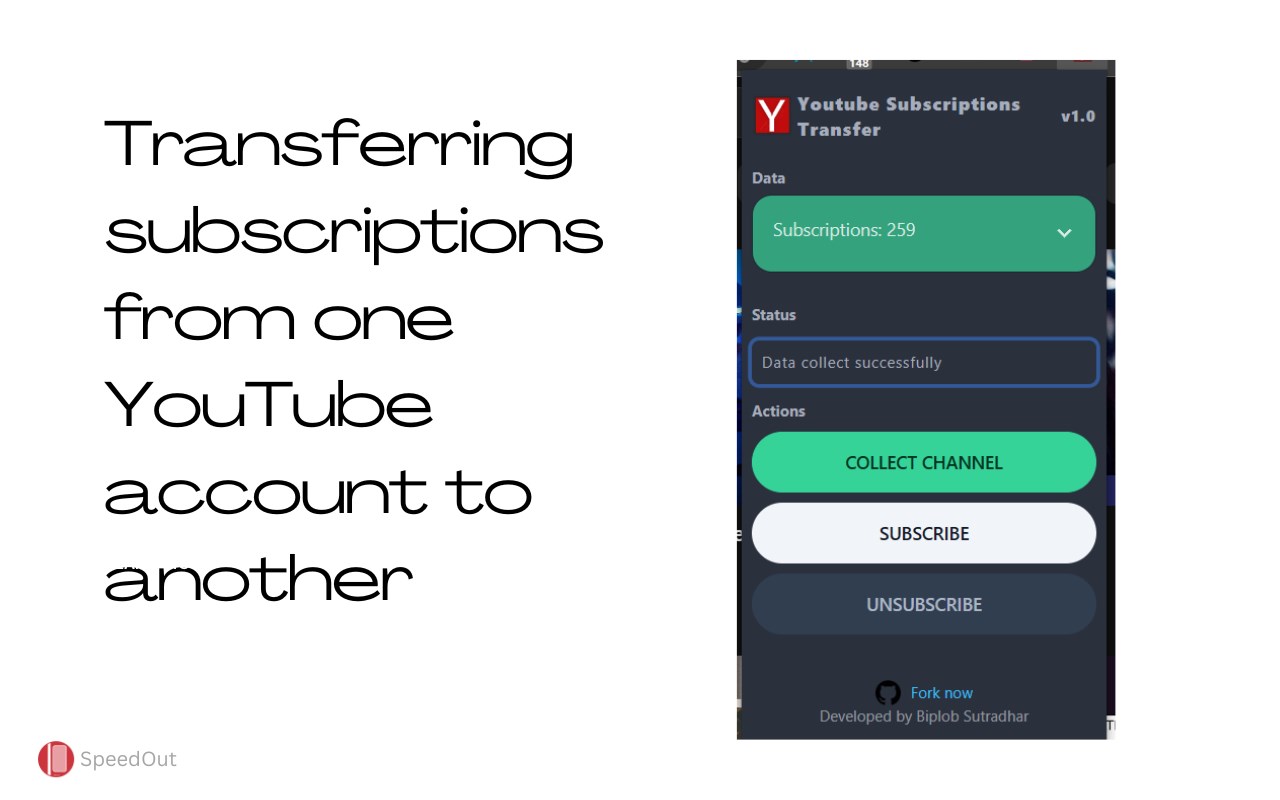 Youtube Subscriptions Transfer