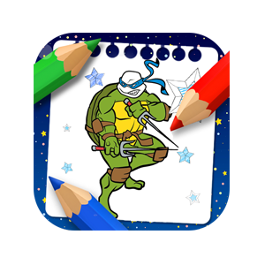 Super Turtles Coloring