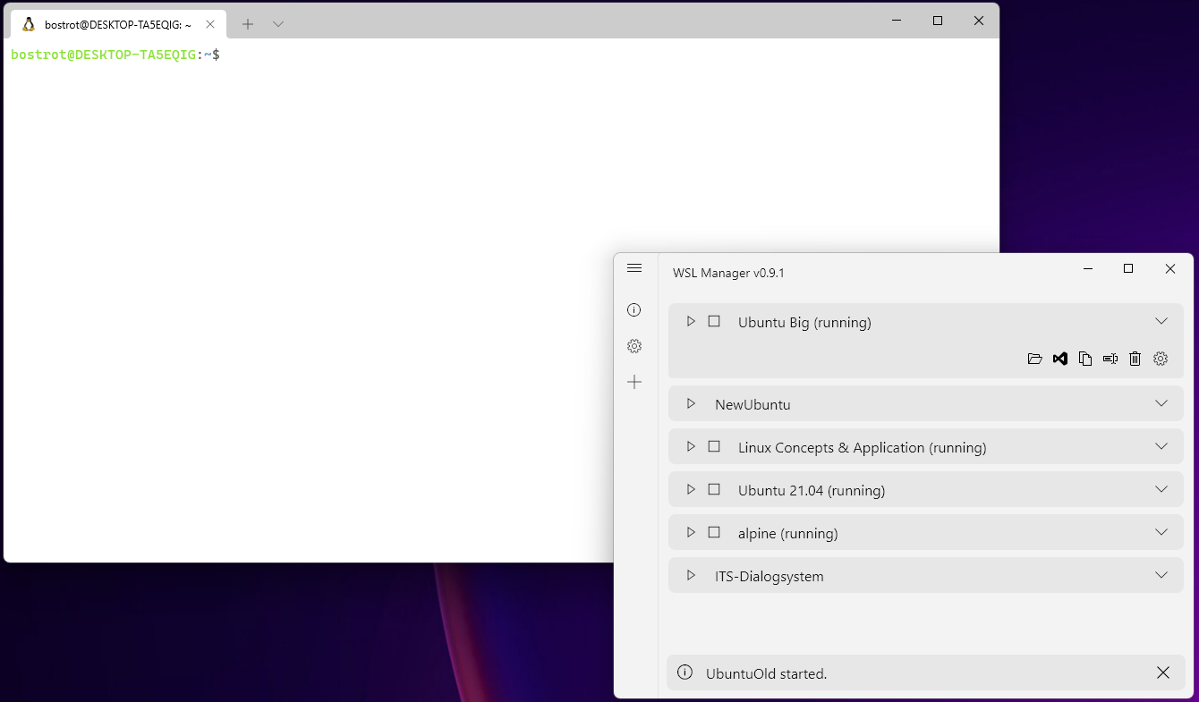 Wsl service wsl e distro not found. Настройка wsl для разработки.