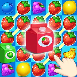 Fruit Candy Milk Connect Game