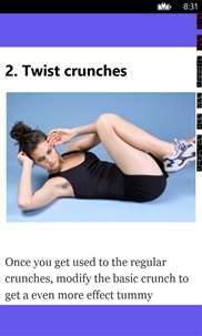 Simple Exercises To Get Flat Belly screenshot 4