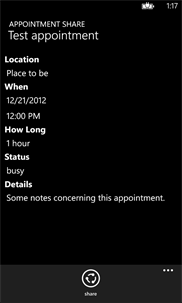 Appointment Share screenshot 2