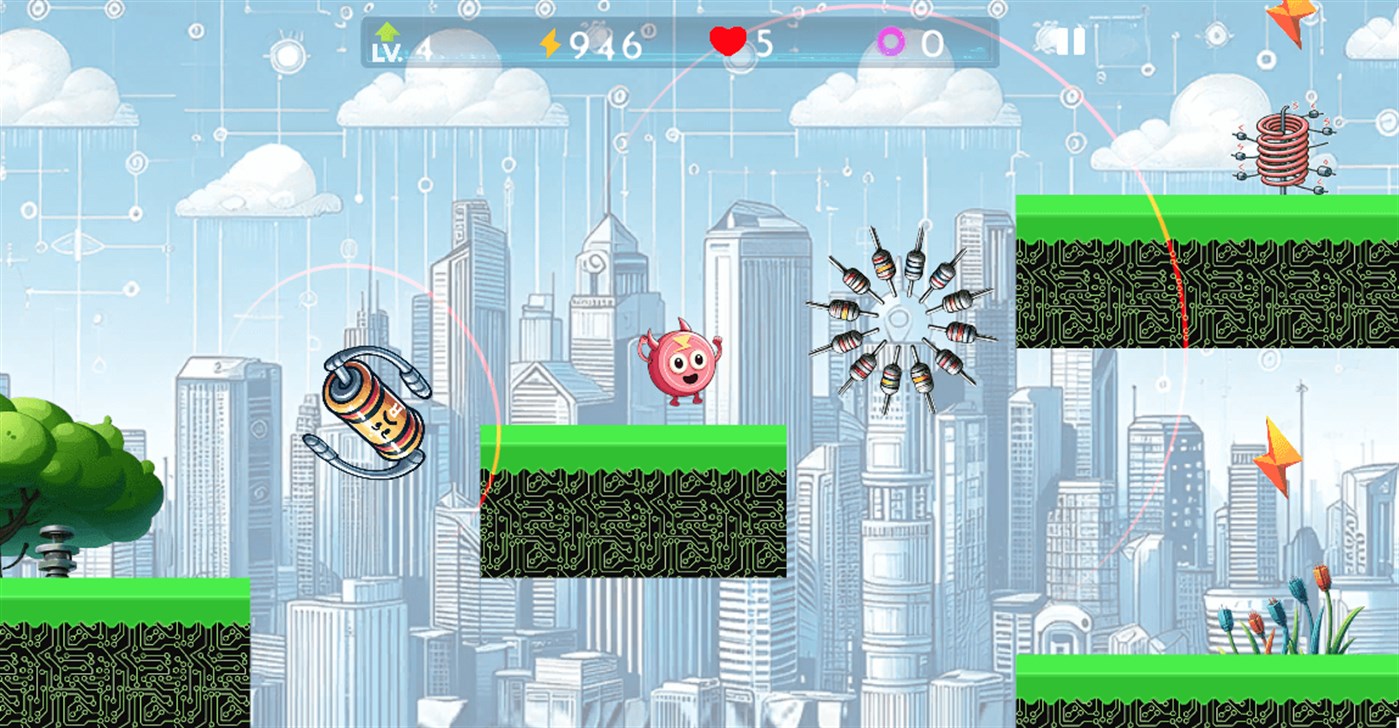 #5. Electron in the transistor-resistor kingdom (Windows) Oleh: Elhan Games