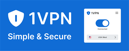 Free VPN Proxy - 1VPN marquee promo image