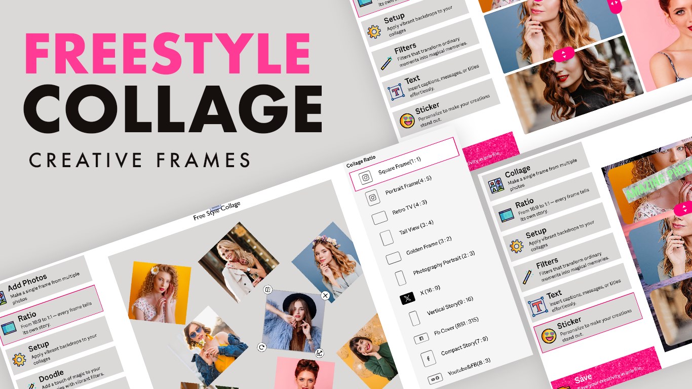 Sticker Photo Editor screenshot