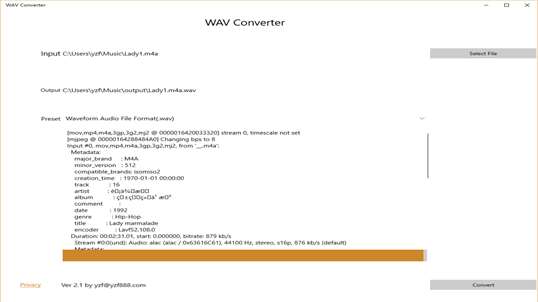 WAV Converter screenshot 3
