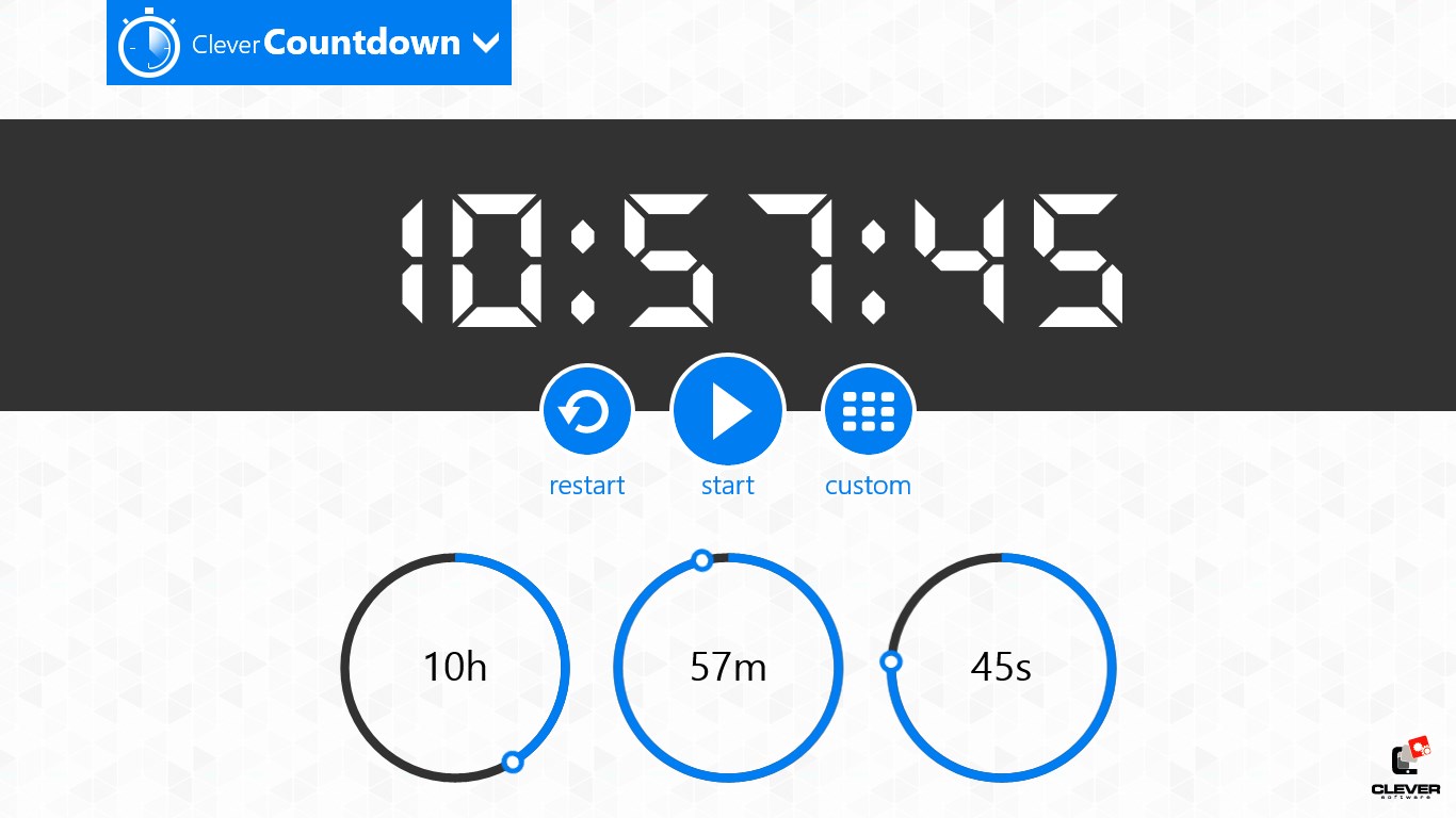 Clever Stopwatch for Windows 10