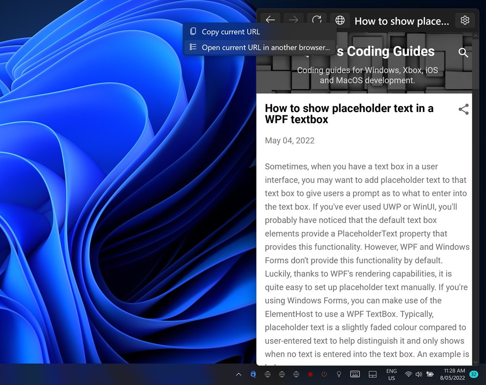 #4. TaskbarWebsites (Windows) Oleh: Quinn's Computing