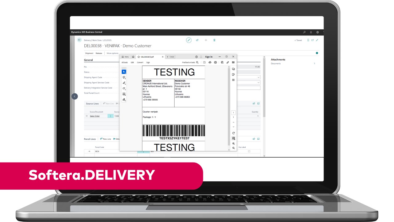 Venipak Shipping - Manage your shipments easily with Venipak.