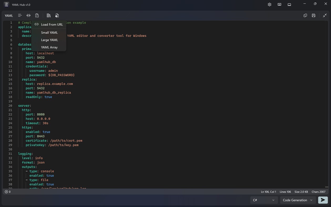 #10. YAML Hub (Windows) Podle: Aadhil RF