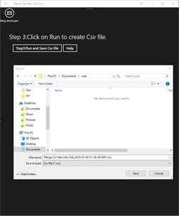 Merge Csv files into One screenshot 4