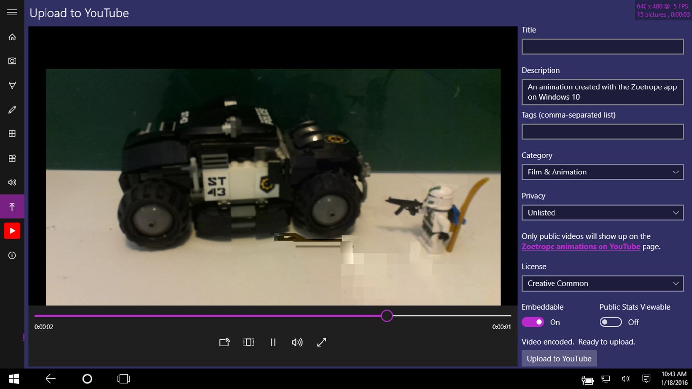 #4. Zoetrope (Windows) От: Michael S. Scherotter