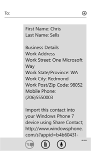 Share Contact screenshot 8