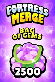 Fortress Merge: Bag of Gems - 2500