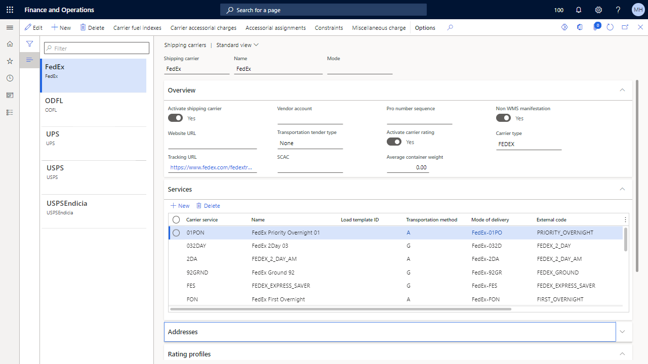 Snapshot 2 of Parcel and freight carrier integration & label printing for omni channel order fulfillment