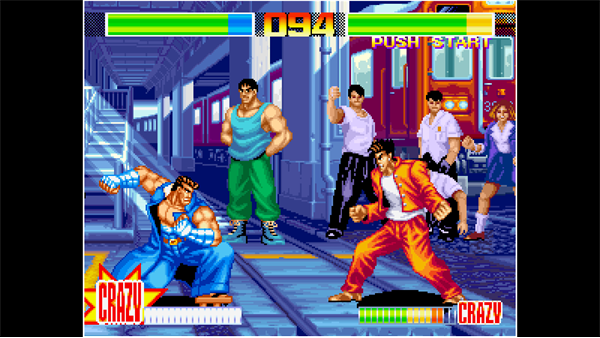 ACA NEOGEO AGGRESSORS OF DARK KOMBAT screenshot