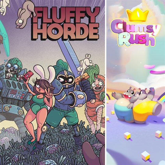 Fluffy Horde + Clumsy Rush for xbox