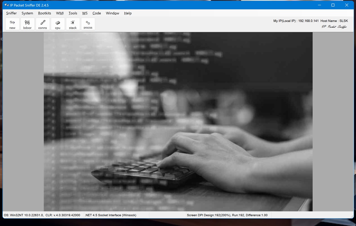 #1. IP Packet Sniffer Code (Windows) By: Million