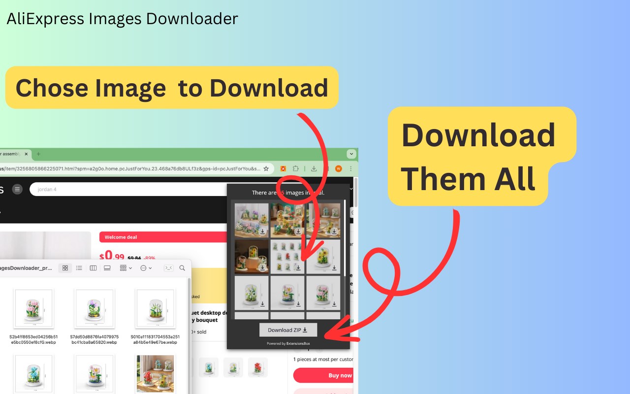 AliExpress Images Downloader