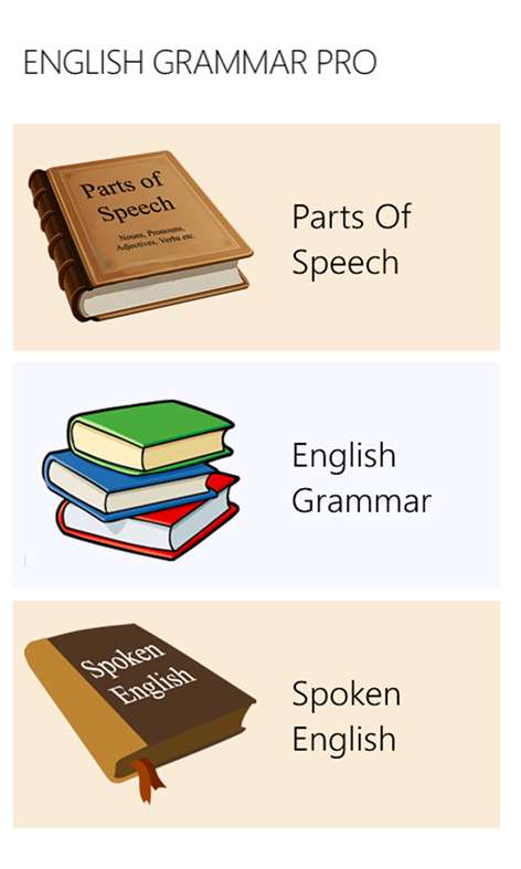 English Grammar Pro Screenshots 1