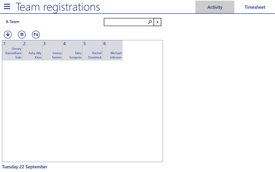FS Team Registration screenshot 1