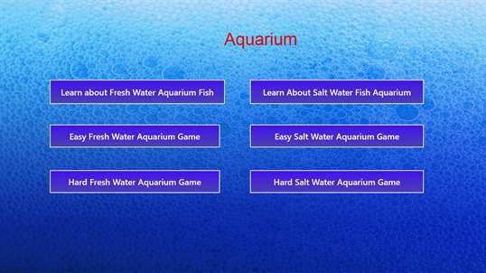 Fresh and Salt Water Aquarium screenshot 1