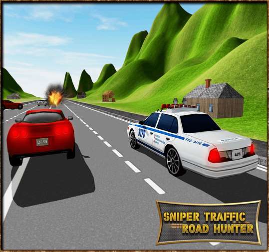 Sniper Traffic Road Hunter screenshot 5