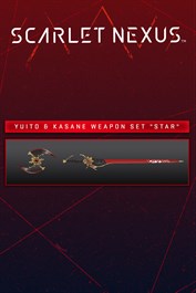 SCARLET NEXUS Yuito & Kasane Weapon Set "Star"
