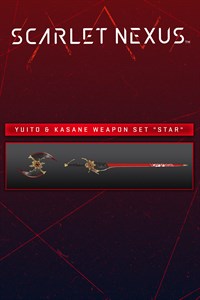 Set de armas de estrellas para Yuito y Kasane de SCARLET NEXUS
