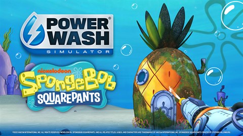 Paquete especial PowerWash Simulator de Bob Esponja