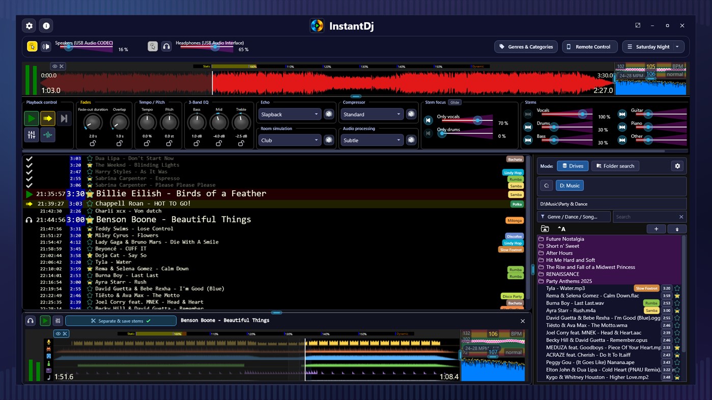 #7. InstantDj (Windows) By: Appshines
