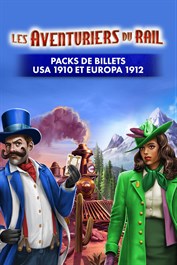 Les Aventuriers du Rail: Packs de billets USA 1910 et Europa 1912