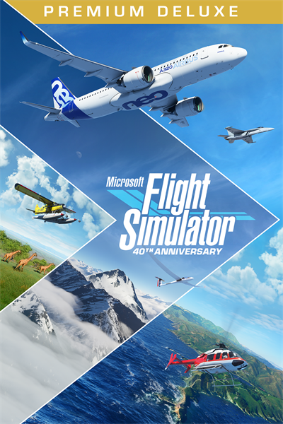 Microsoft Flight Simulator Premium Deluxe 40th Anniversary Edition