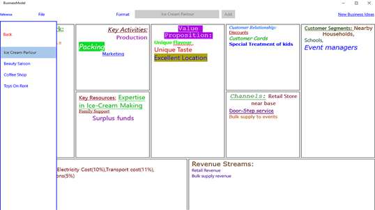 BusinessModel screenshot 3